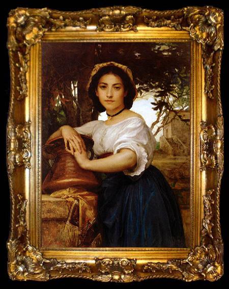 framed  unknow artist Young Roman water carrier, ta009-2